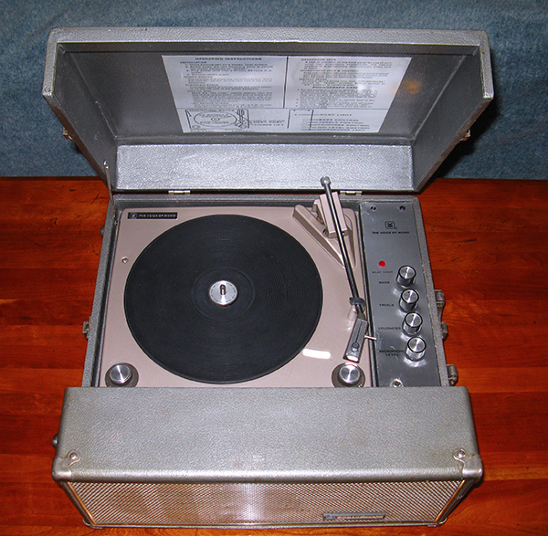 Front Cover Open View